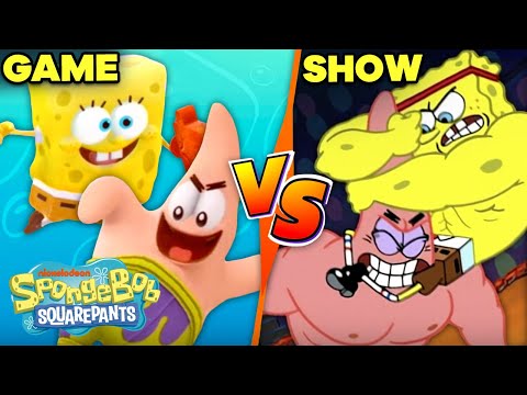 スポンジ・ボブの戦いを再現したニコロデオンのオールスター・ブロウ！？?| スポンジ・ボブ (SpongeBob Fights Recreated in Nickelodeon All-Star Brawl! ? | SpongeBob)