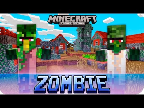 MCPE 0.15.0 - Zombie Village in savanna - Minecraft Seeds