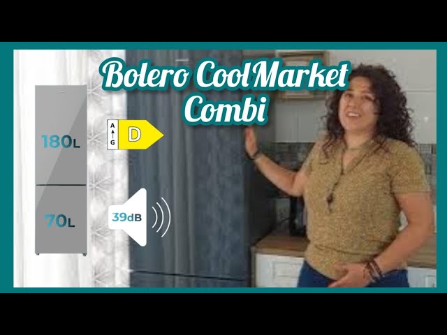 Vídeo relacionado con Cecotec Mini Nevera Bolero CoolMarket TT 133L White. Capacidad 133L, 83,5 de Altura, Puerta Reversible, Crisper Box, Luz LED Interior, Función Defrost y Control Temperatura Mecánico