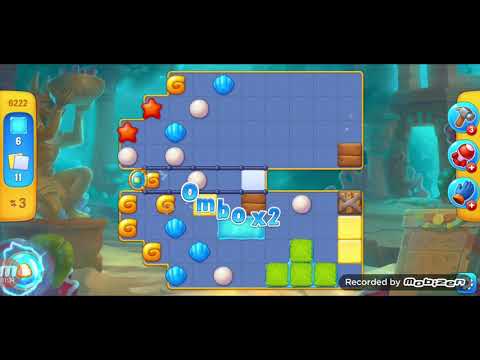 fishdom gameplay / level 6222 / It is like the ads? / thank you