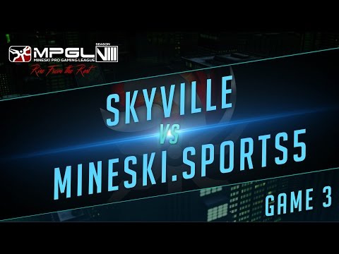 Skyville vs Mineski.Sports5 - Mineski Pro Gaming League S8 Dota 2 - Game 3 [Finals]