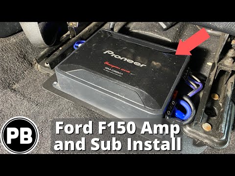 2004 - 2008 Ford F-150 Amp and Sub Install