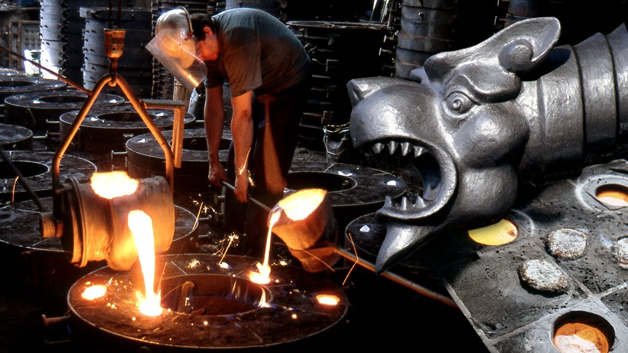 Iron foundry. Phases of the artisanal process | Cast iron | Lost Trades | Documentary film