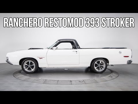 Restomodded 1969 Ford Ranchero with Stroked Windsor V8