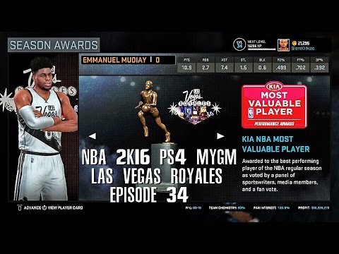 NBA 2K16 PS4 Las Vegas MYGM - End Of The Regular Season!!! (EP.34)