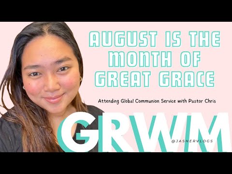 Vlog 4: GRWM | FIRST SUNDAY OF THE MONTH AUGUST 2024 | GREAT GRACE