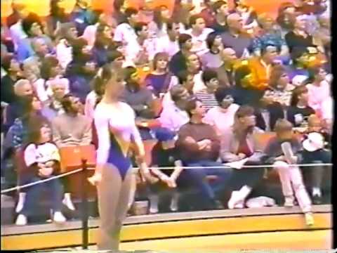 1989 Pac 10 Championships   Sandra Boten FX