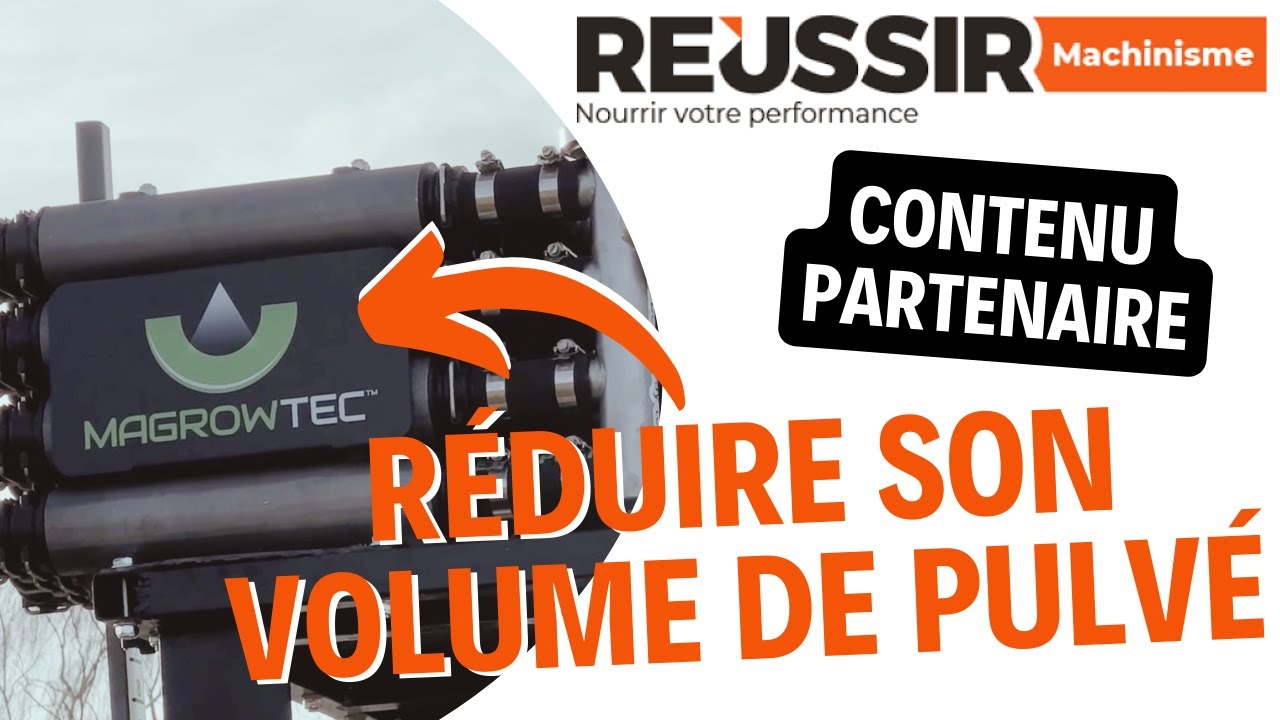 Réduire de 20% ses volumes pulvérisés grâce à la solution MagrowTec