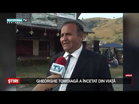 Gheorghe Tomoiaga ,fostul primar al comunelor Ciocanesti,Carlibaba si Iacobeni a incetat din viata