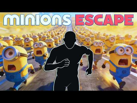 Minions Escape Edition | Immersive Interactive Warm Up | Banana Chase Challenge | Minion RUN Workout