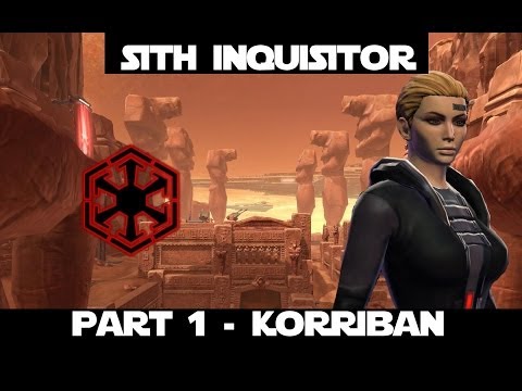 SWTOR - Sith Inquisitor Storyline Part 1 - Korriban