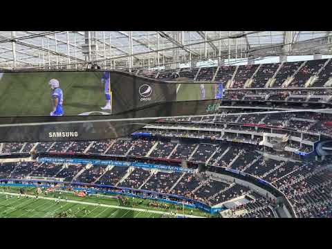 SoFi Stadium Los Angeles Chargers/Rams Section 521 Row 1