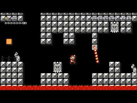 BE CAREFUL FROM TOP ー　頭上に気を付けろ by KOHI3 - SUPER MARIO MAKER - NO COMMENTARY 1ay