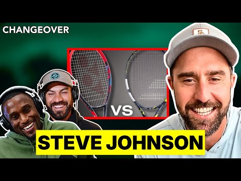 Steve Johnson: Babolat vs Yonex, Playing Federer, Shelton vs Stevie in College & Nothing Major