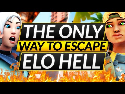 The ONLY WAY to ESCAPE LOW RANKS in Valorant - ELO HELL IS REAL - Guide