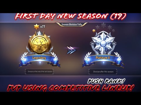 Saint Seiya: Awakening (KOTZ) - First Day New Season 19 Push Rank! Competitive Lineup Galactic Duel!