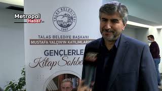 Talas Belediyesi gençlerle kitap sohbetlerine devam ediyor