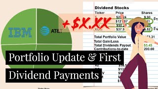 Our First Dividend Portfolio Update | Financial Independence