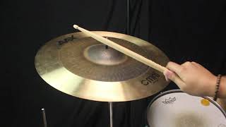 Video thumbnail for Used Sabian 18" AAX Omni - 1568g by The Drum Shop - Portland, Maine