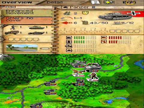 Panzer Tactics DS Nintendo DS