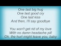 Robert Cray - Will You Think Of Me Lyrics