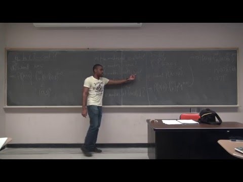 Math 209 Lecture 20 - The binomial random variable and into to continuous random variables