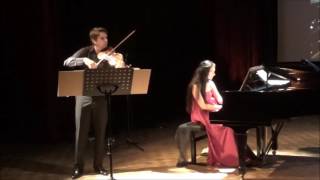 BELA BARTOK : Romanian Folk Dances for Violin and Piano SZ.56