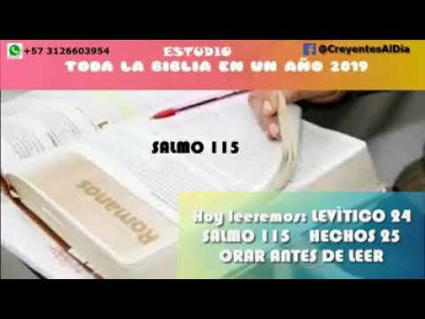 SALMO 115 ESTUDIO DE LA BIBLIA EN UN AÑO