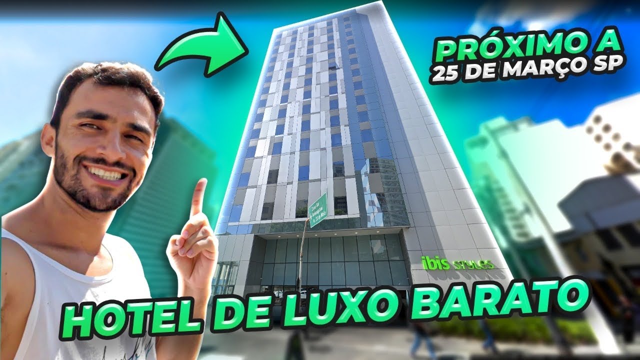 HOTEL DE LUXO BARATO PRÓXIMO A 25 DE MARÇO E DO BRÁS