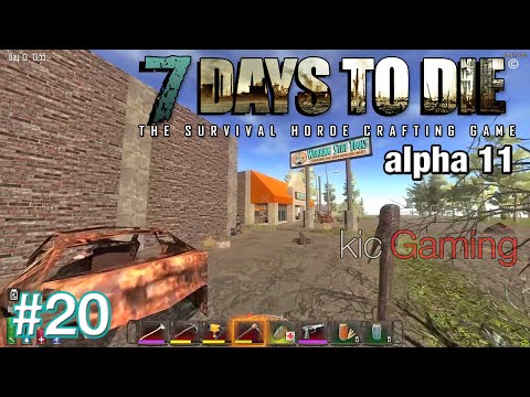 Let's Play 7 Days to Die alpha 11 Ep 20 - Gold mine - 7DTD gameplay (60fps)