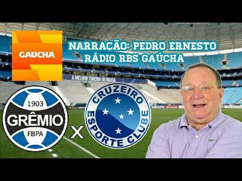 Gol De Grêmio 1 x 0 Cruzeiro - Pedro Ernesto - Rádio Gaúcha - Copa Do Brasil - 16/08/2017