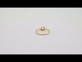 Knot Ring　gold