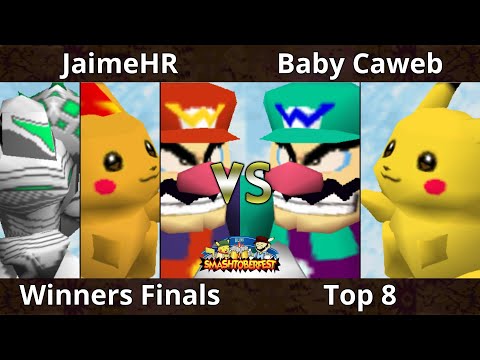 Smashtoberfest 2022 Winners Finals - JamieHR (D Samus, Pikachu, Wario) Vs BabyCaweb (Wario, Pikachu)