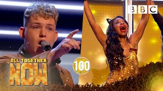 HE GOT 100! Michael Rice knocks Tina Turner hit &#39;Proud Mary&#39; out the park! | BBC All Together Now 🎤