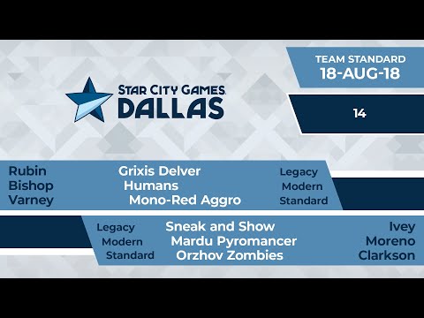 SCGDFW: Round 14 - Rubin, Bishop, Varney vs Ivey, Moreno, Clarkson | Standard