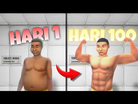 100 Hari Jadi Binaragawan di The Sims 4
