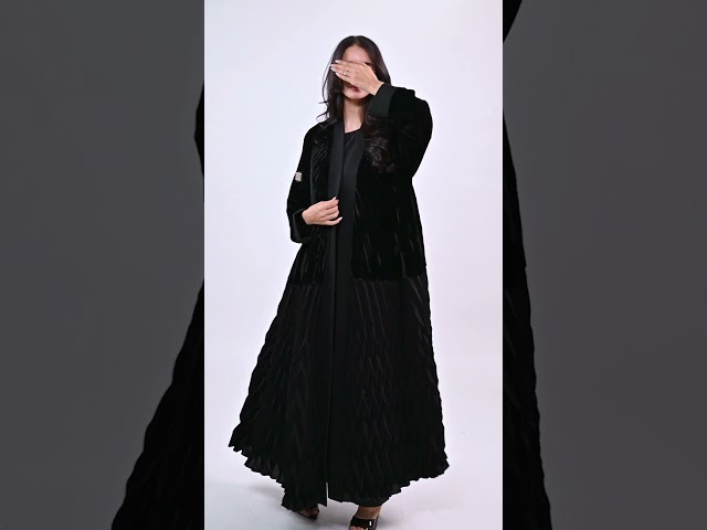 عباية كلوش بكسرات