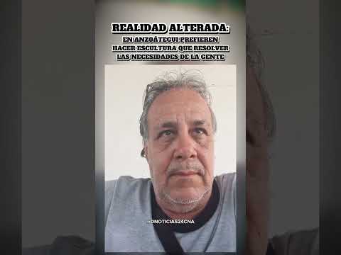PRIMERO ESCULTURAS ANTE DE RESOLVER PROBLEMAS EN ANZOÁTEGUI 🇻🇪