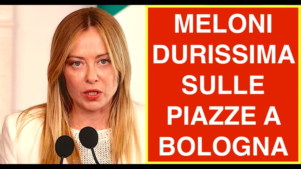 MELONI DURISSIMA SULLE PIAZZE A BOLOGNA: FARE LUCE SU FAKIR MA NULLA GIUSTIFICA..