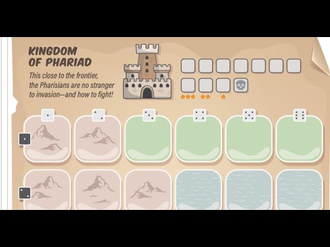 Battle Pages - A deeper look at Sheet 1: Kingdom of Phariad