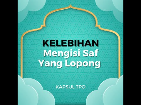 4.0 | Kapsul TPO | Tinggal Ruang Kosong Untuk Syaitan?? 