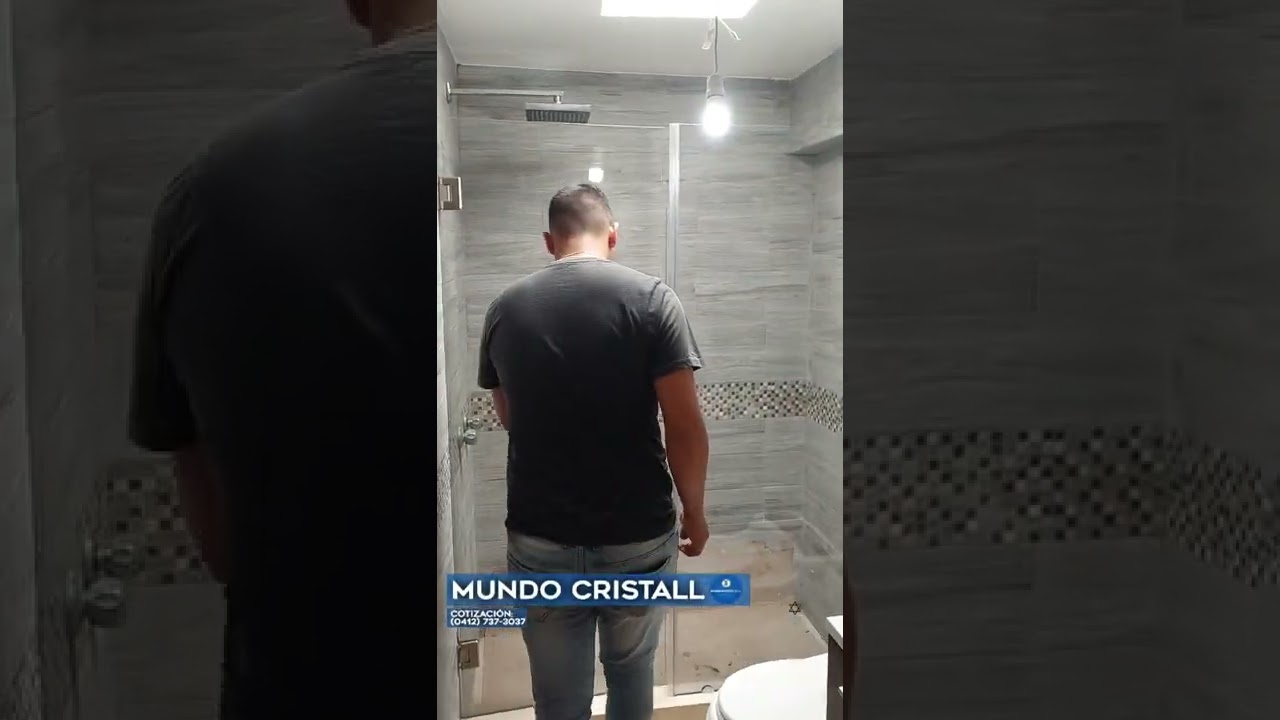 puertas de vidrio para baños caracas venezuela 04127373037