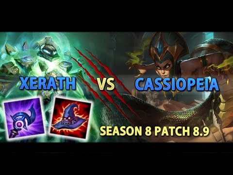 Xerath Gameplay S8 - Cut off the Head of the Snake and Another Will Grow in its Place