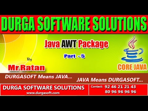 Corejava Java Awt Package Part 5