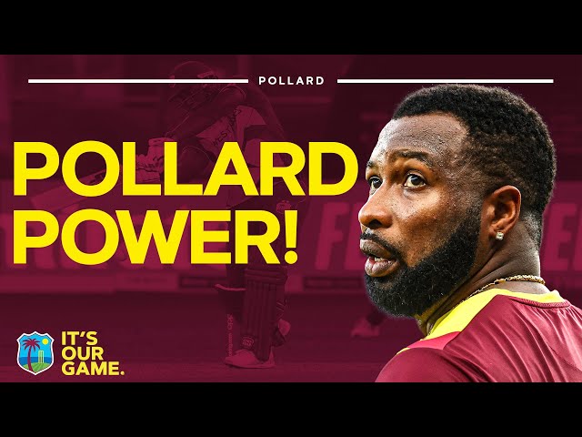 Kieron Pollard Power Hitting | Striking BIG Sixes In Cricket | West Indies Cricket