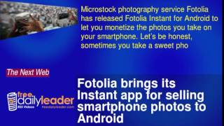 Fotolia brings its Instant app for selling smartphone photos to Android