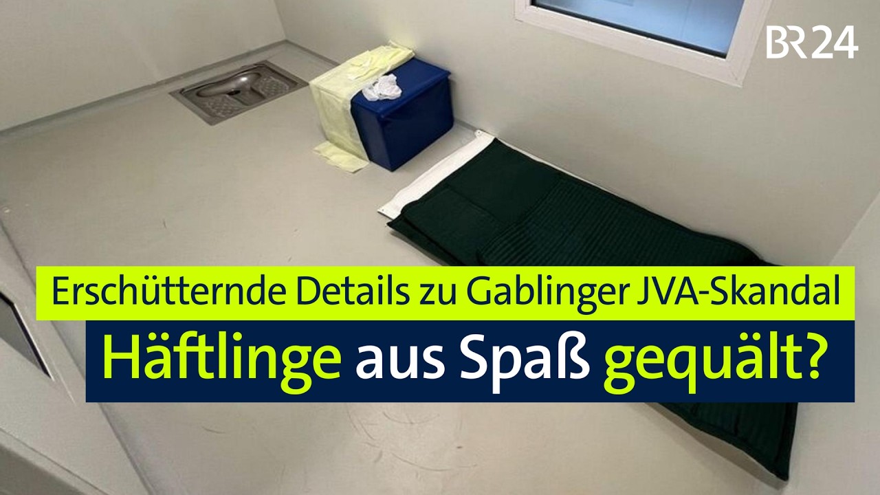 Häftlinge aus Spaß gequält? – Erschütternde Details zu Gablinger JVA-Skandal | BR24