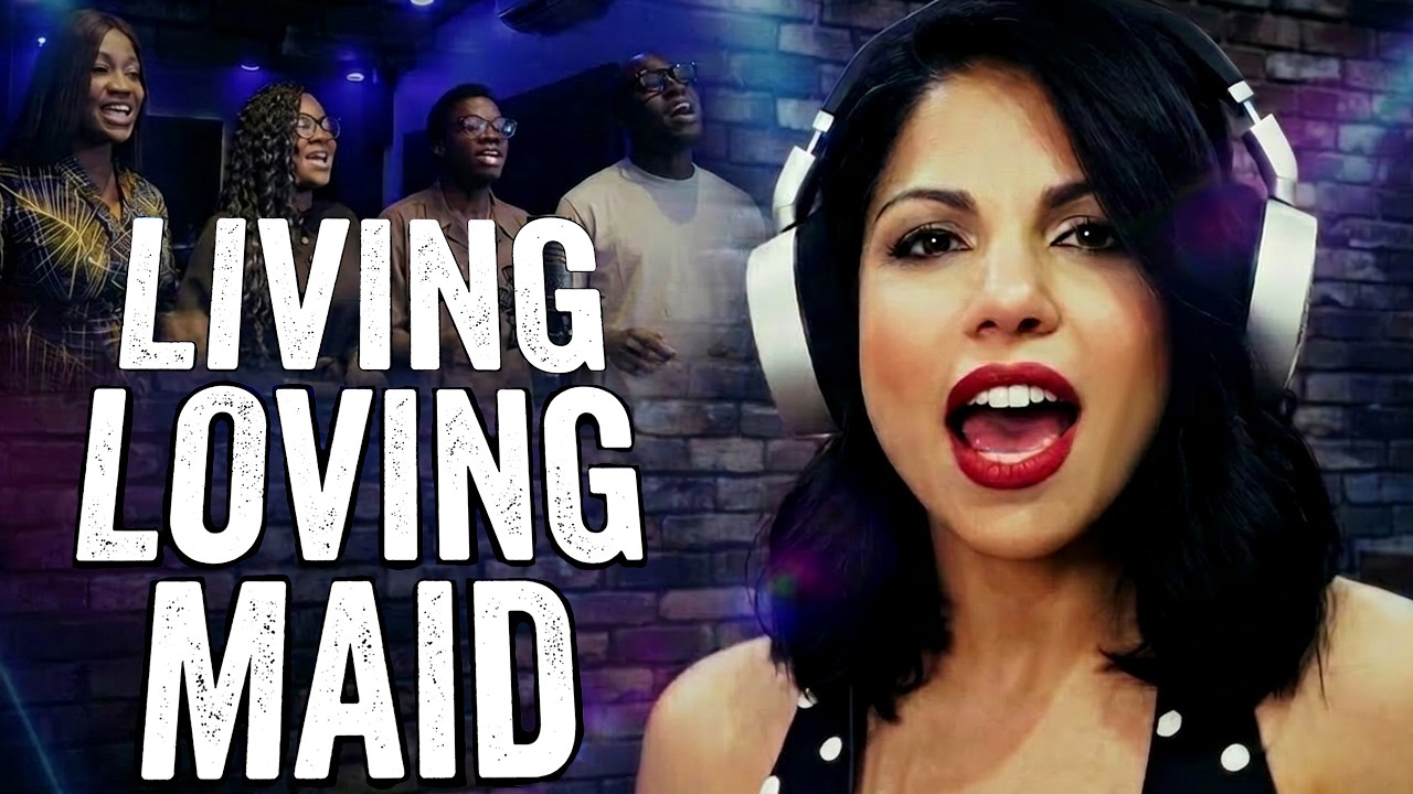 LIVING LOVING MAID | Led Zeppelin Cover | Sara Loera | Epoch House Choir | Ken Tamplin Vocal Academy