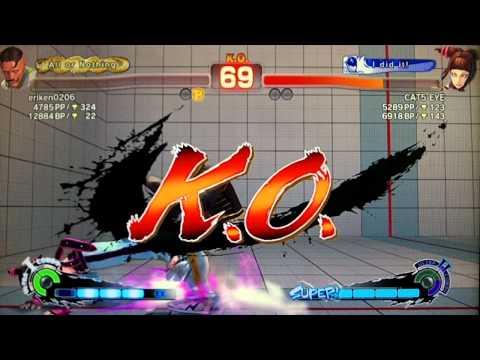 SSF4 AE:2012 eriken0206 (Dudley) vs CAT5 EYE (Juri)