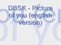 DBSK - Picture of you (english version) 